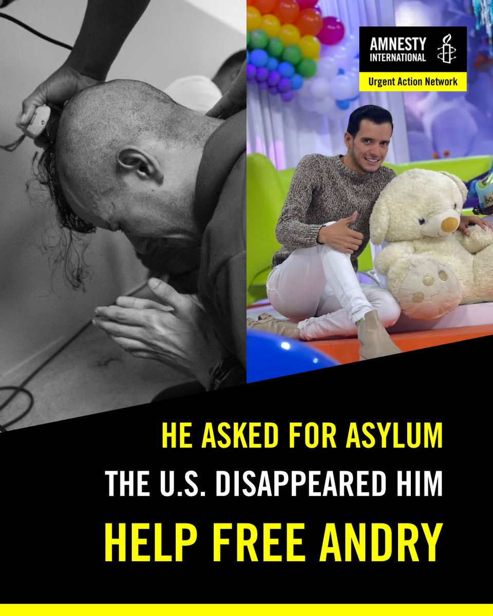 🚨 STOP ILLEGAL EXPULSIONS TO EL SALVADOR

The Trump administration unlawfully expelled a gay make-up artist and asylum seeker named Andry José Hernández Romero to a maximum security prison in El Salvador (CECOT).

There was no court order authorizing his removal. No attorney