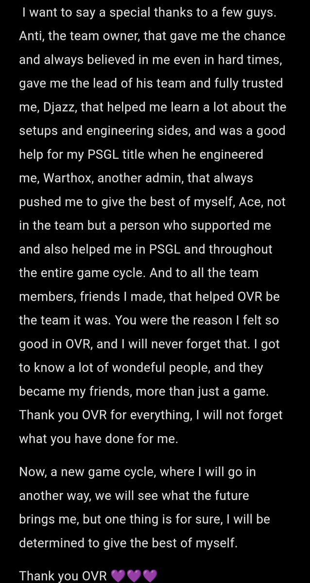 Goodbye, and thank you OVR. Time for a fresh start for F1 25.