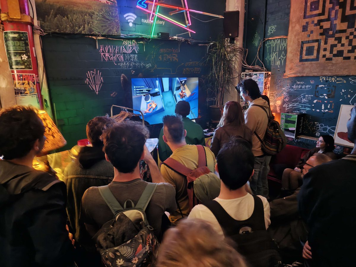 SexWFriendsGame's tweet image. Thanks for coming to see our game at @AMazeFest! @rrza
