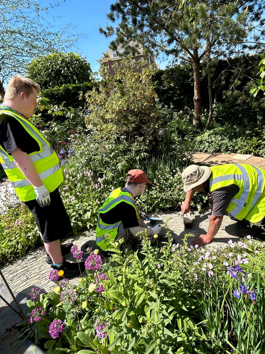 A special Down Syndrome Scotland garden being created for the RHS Chelsea Flower Show will have a permanent home at Palacerigg Country Park.

Two members of the charity, who also attend Watch US Grow at Palacerigg, are helping build the garden this week. ow.ly/UIsV50VTKVO