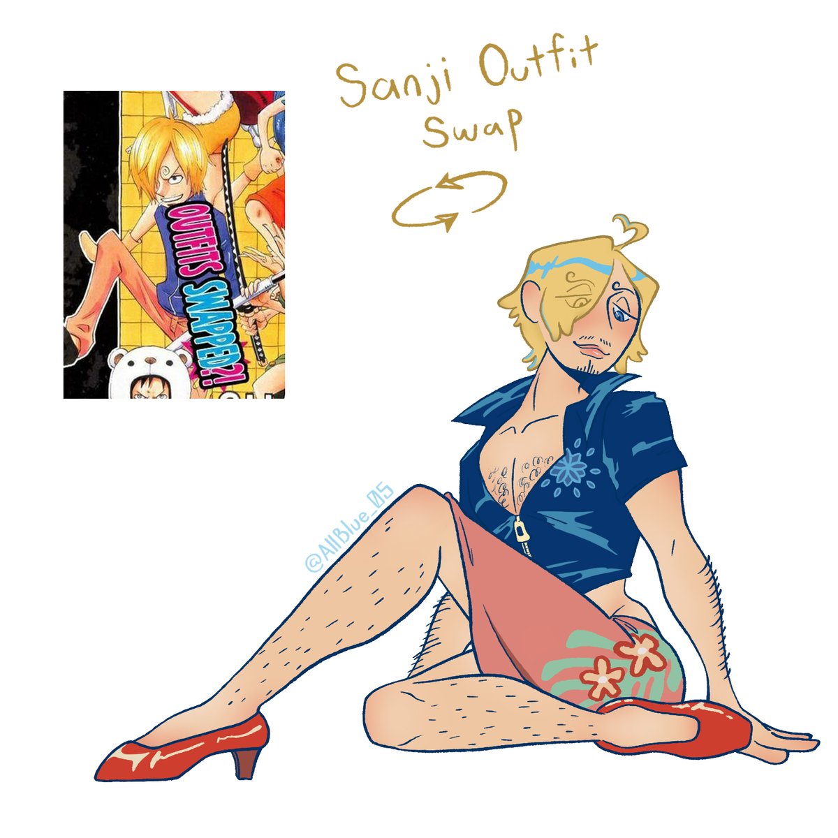 Sanji and Robin baddies unite tweet media