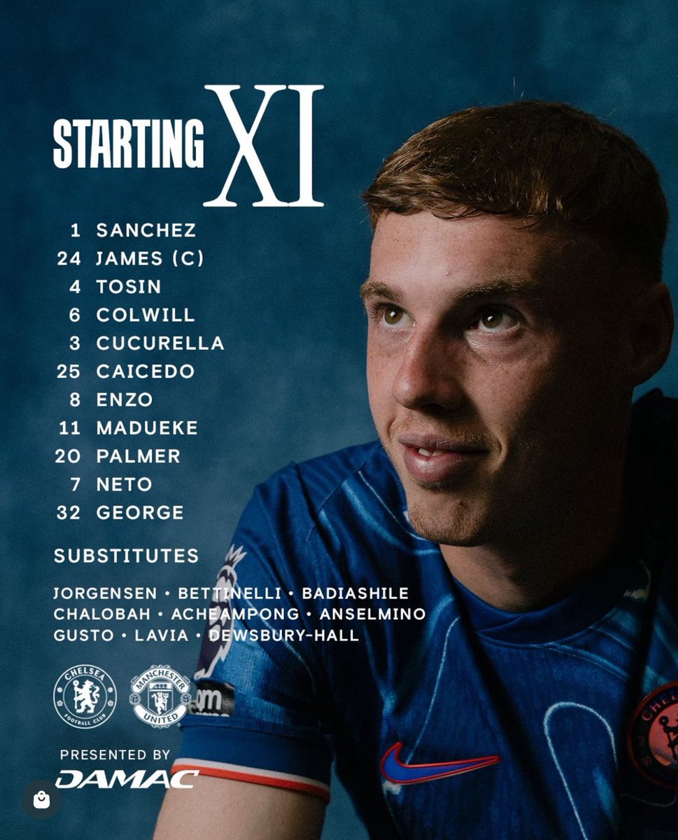 TrueBlueTalkFC's tweet photo. Interesting. Lavia on the bench. https://t.co/fdNIUYvUaa