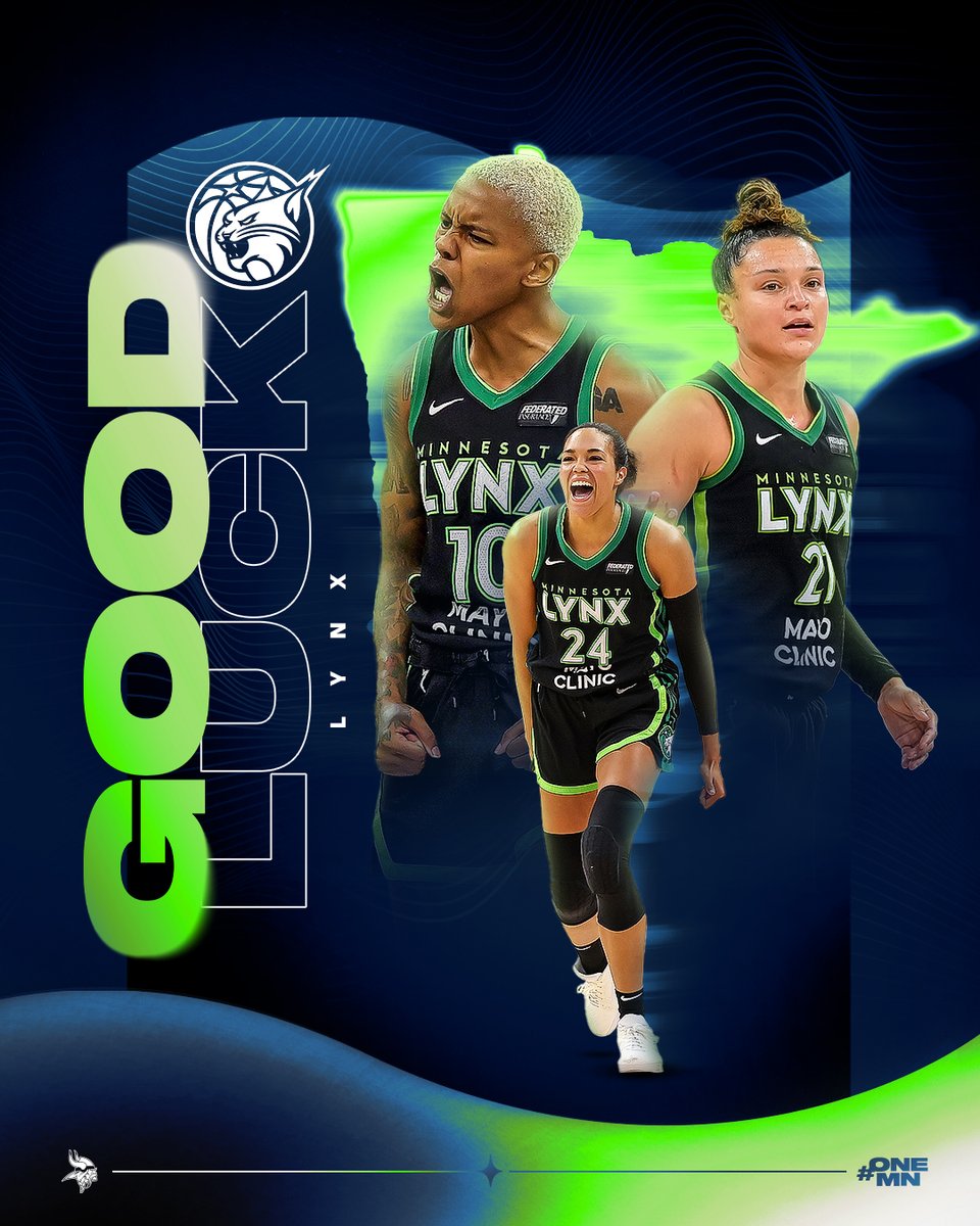 Let's get it, <a href="/minnesotalynx/">Minnesota Lynx</a>! 

Good luck this season. 

#OneMN