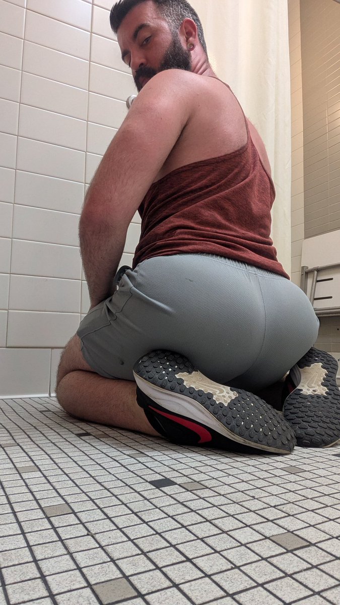 Glute day at the gym