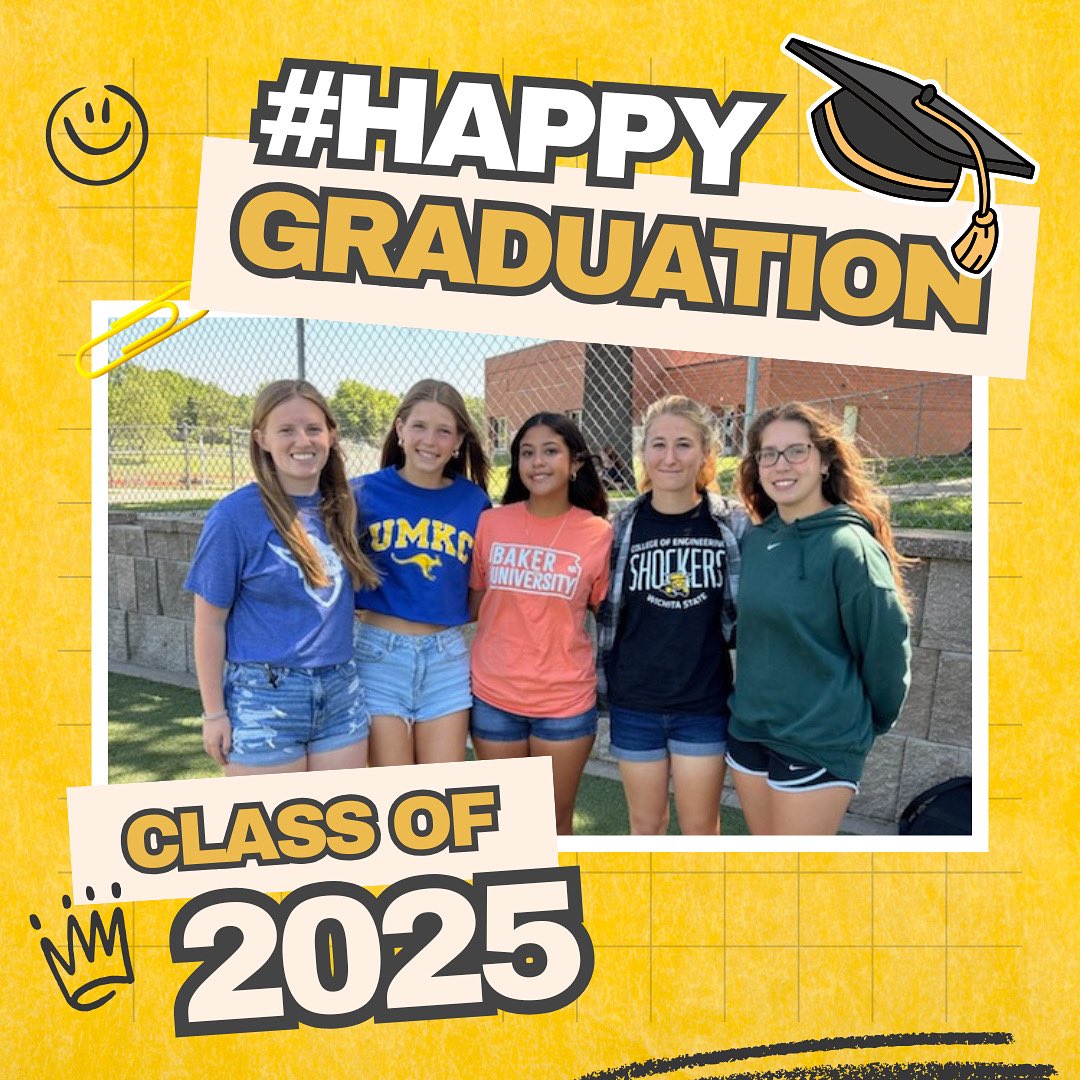 Congrats on finishing your last day of high school! Excited for your next steps!