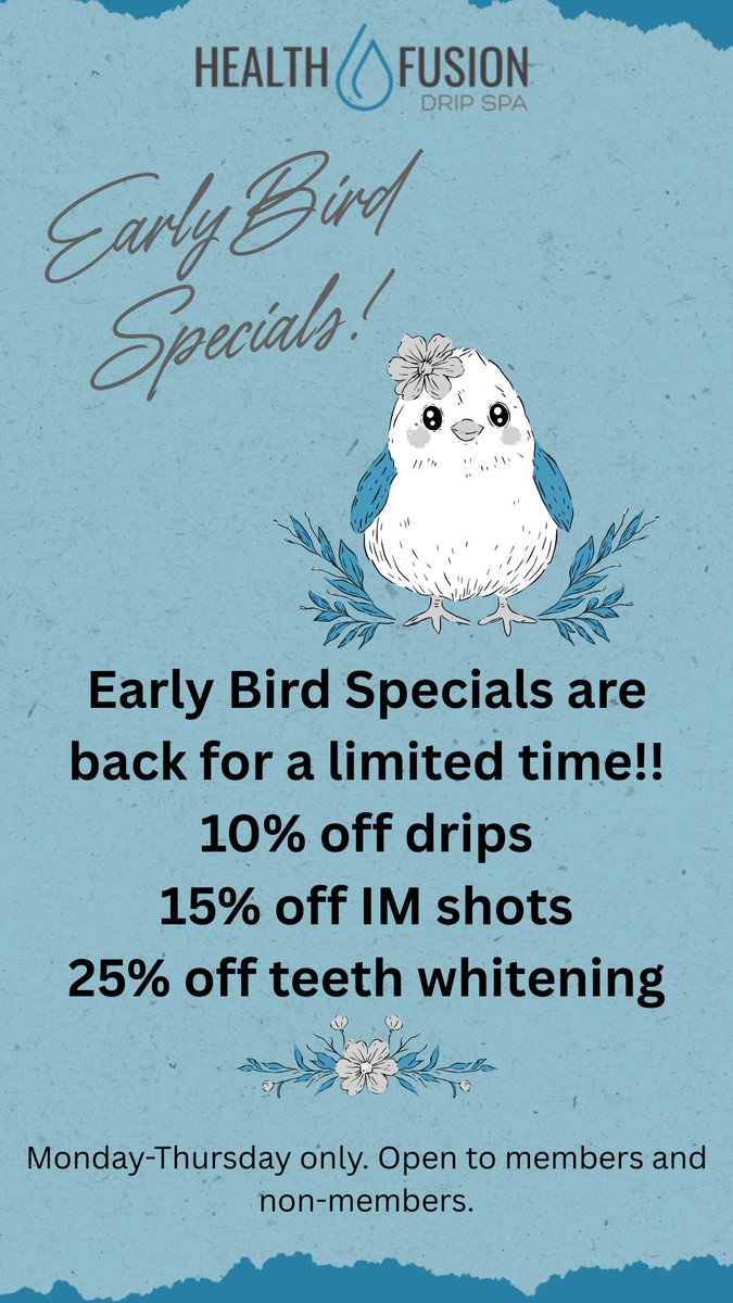 Health Fusion Drip Spa tweet media
