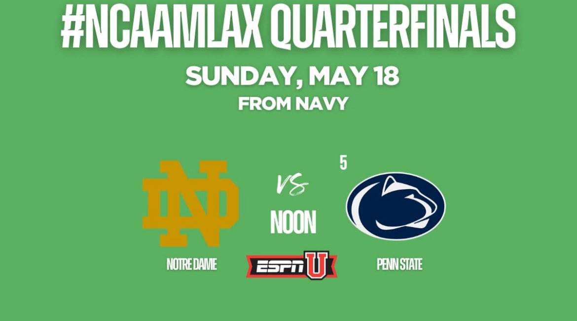 herecometheiris's tweet image. RETWEET IF YOU WANT NOTRE DAME TO BEAT PENN STATE!!! ☘️🥍