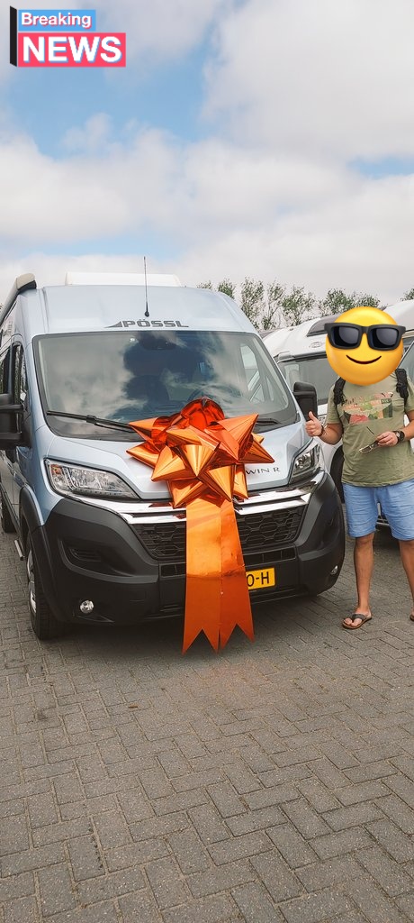 TADA! Vandaag in #Friesland mijn Possl camper opgehaald! Dit #weekend de #camper meteen uitproberen natuurlijk. Later deze week een #blog op MrCampy.com❗
#camping #VanLife 🚐 🧭