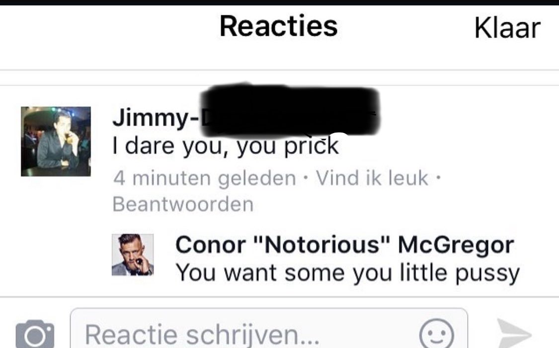 Jim Legend (@jim_the_legend) on Twitter photo When pretty boy, tell me!
@TheNotoriousPrick
<a href="/TheNotoriousMMA/">Conor McGregor</a>
#UFC320 <a href="/danawhite/">danawhite</a> <a href="/ufc/">UFC</a> <a href="/UFCopEurosport/">UFC op Eurosport</a> <a href="/UFCNews/">UFC News</a> <a href="/ufc/">UFC</a> When pretty boy, tell me!
@TheNotoriousPrick
<a href="/TheNotoriousMMA/">Conor McGregor</a>
#UFC320 <a href="/danawhite/">danawhite</a> <a href="/ufc/">UFC</a> <a href="/UFCopEurosport/">UFC op Eurosport</a> <a href="/UFCNews/">UFC News</a> <a href="/ufc/">UFC</a>