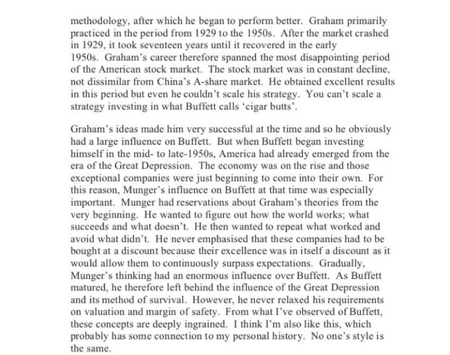 F_Compounders's tweet photo. Li Lu on the traits that shaped Charlie Munger’s investment philosophy https://t.co/9pvxHQVcqz