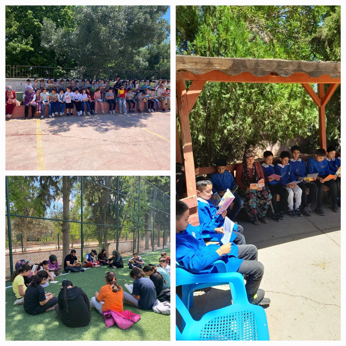 Oguzeli_mem's tweet photo. BUGÜN OKUL BAHÇELERİNDEYDİK, ÖĞRENCİ-VELİ KİTAP OKUMA SAATİNDEYDİK!🏫👨‍👩‍👧‍👦📖
@Gaziantep_MEM 
@erdalkilinc27
@MustafaBozgyk27 https://t.co/0Eabpb9OWK