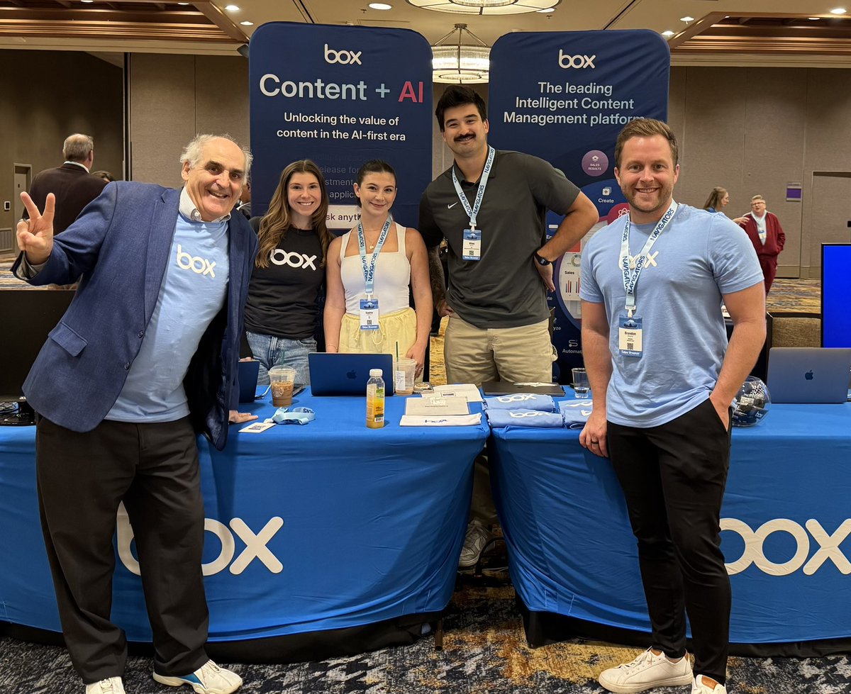 Charlie Isaacs (@charlieisaacs) on Twitter photo Hey <a href="/levie/">Aaron Levie</a> kudos to your team at Tahoe Dreamin’, they won the Demo Jam…and T hanks for supporting the Salesforce Community!
#Ohana Hey <a href="/levie/">Aaron Levie</a> kudos to your team at Tahoe Dreamin’, they won the Demo Jam…and T hanks for supporting the Salesforce Community!
#Ohana