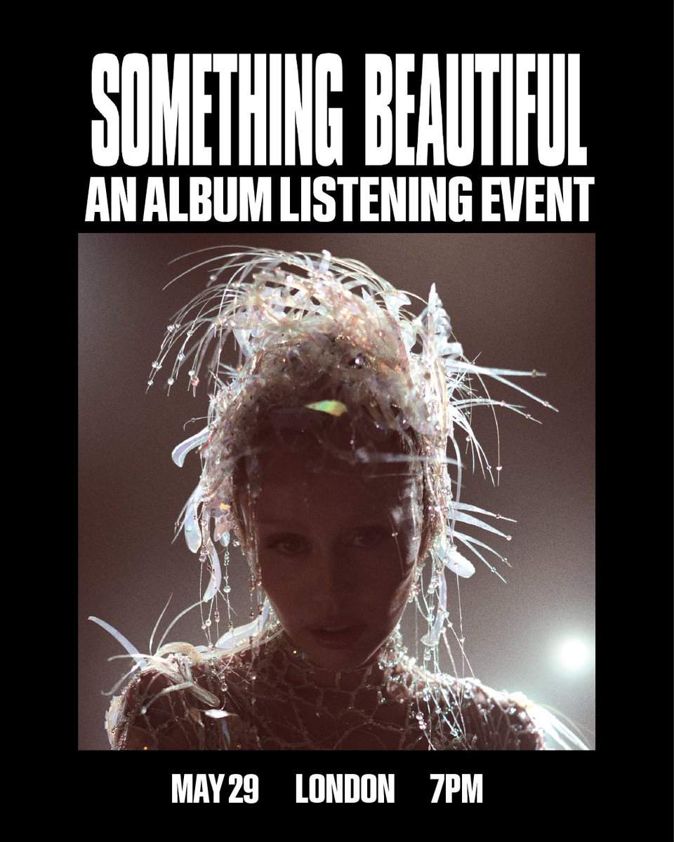 Enter for a chance to attend a Something Beautiful album listening event and be the first to hear the new album from <a href="/MileyCyrus/">Miley Cyrus</a>.

mileycyrus.lnk.to/listeningparti…