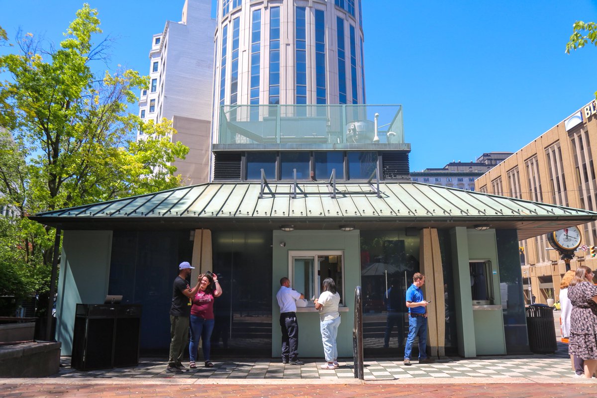 Mark Oprea (@mark_oprea) on Twitter photo Finally, after five years of sitting vacant, the U.S. Bank Plaza kiosk at Playhouse Square is rejuvenated, with Ricky Smith’s Something Good Social Kitchen.
Look out for a review in Scene by <a href="/dougtrattner/">Douglas Trattner</a>, and for Ricky’s grand opening in June. Finally, after five years of sitting vacant, the U.S. Bank Plaza kiosk at Playhouse Square is rejuvenated, with Ricky Smith’s Something Good Social Kitchen.
Look out for a review in Scene by <a href="/dougtrattner/">Douglas Trattner</a>, and for Ricky’s grand opening in June.