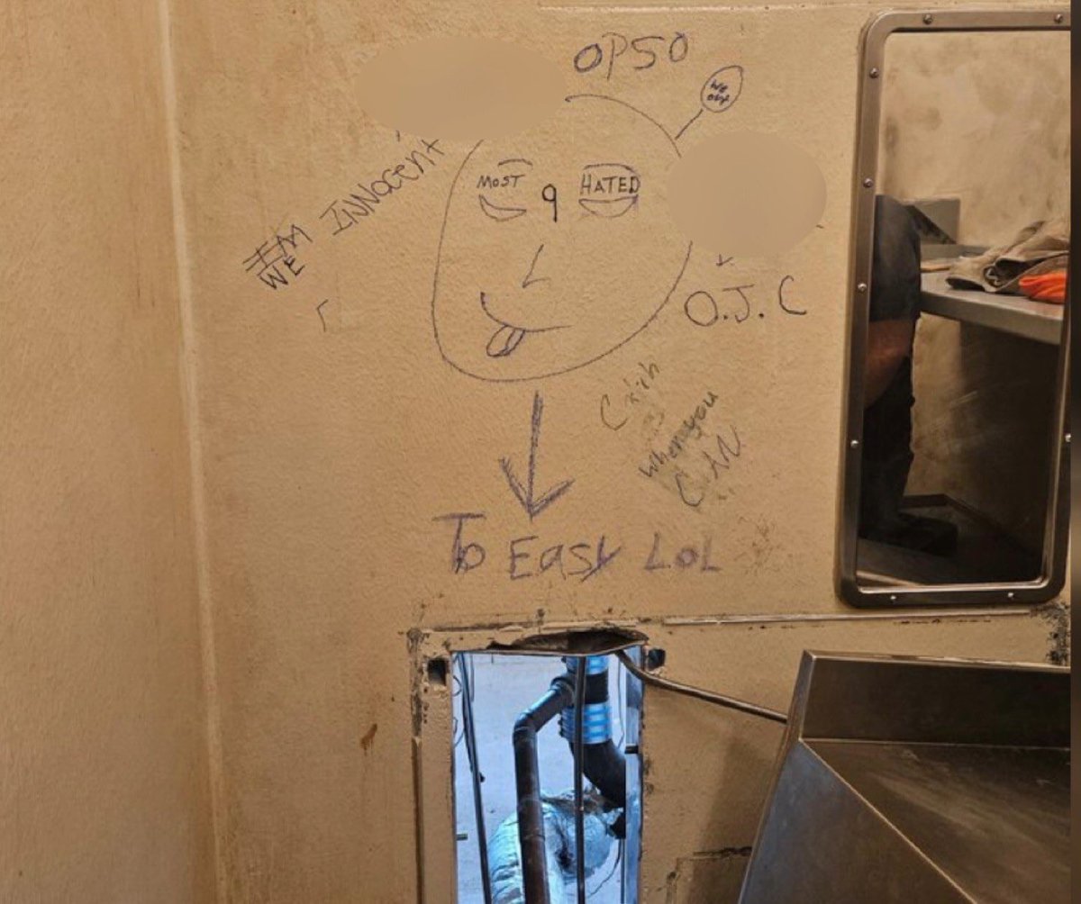 new orleans jailbreak “I’m” crossed out “we innocent” best art 2025
