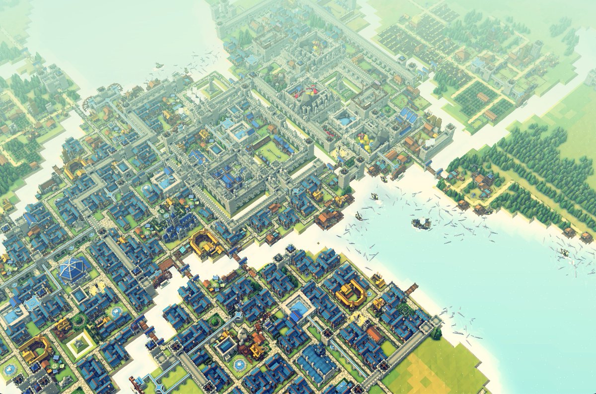 📯 City of the Month! 📯
by Discord community member Professor_Gu

What designs have you come up with for the dragons den?