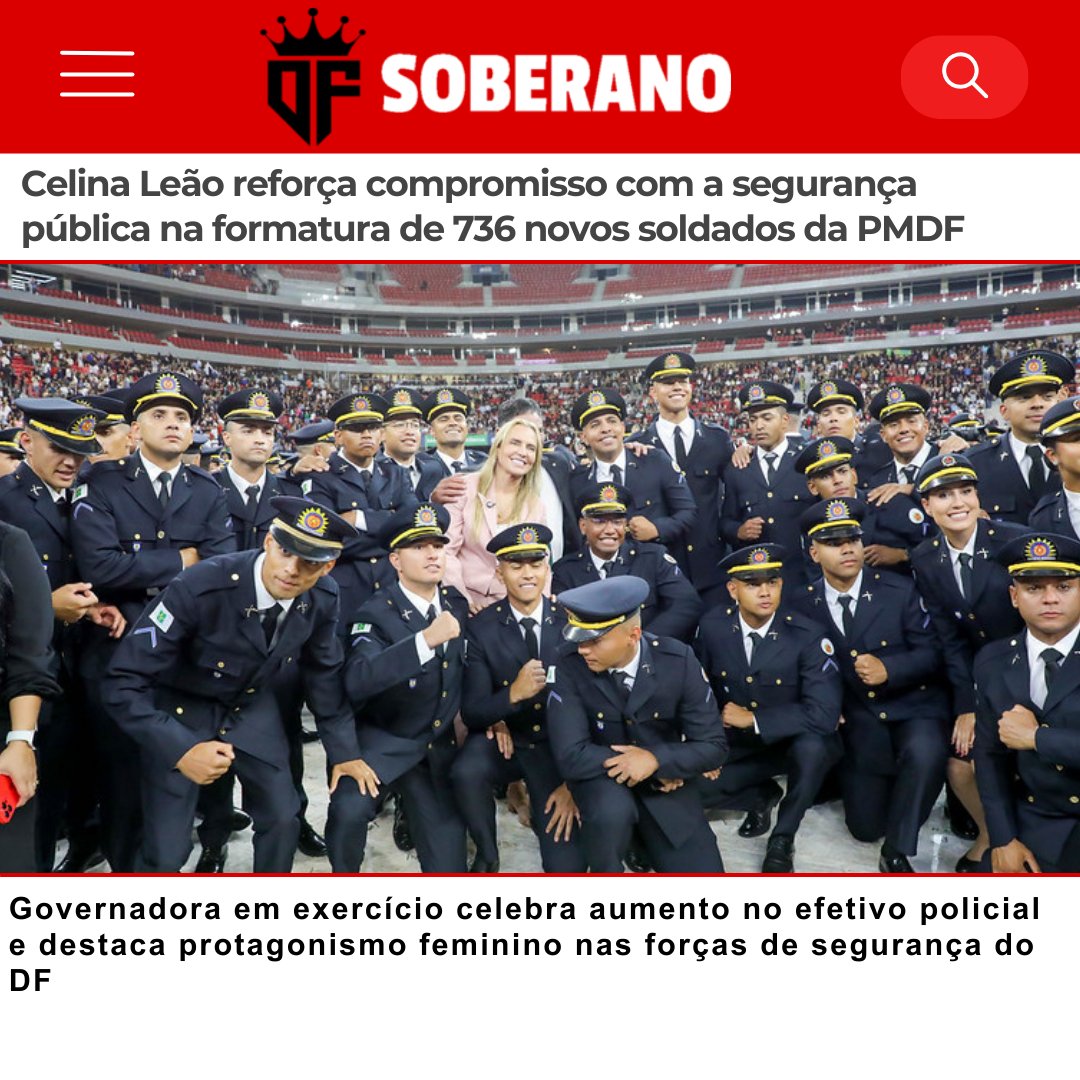DFSOBERANO's tweet image. 736 novos soldados da PMDF! 🚔 Celina Leão reforça compromisso com a segurança pública durante cerimônia em Brasília. #SegurançaDF #CelinaLeão #PMDF