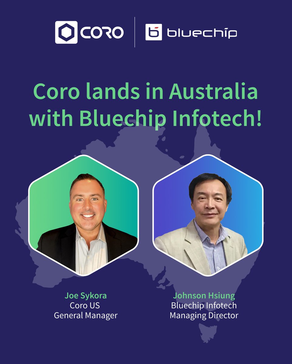 That’s not cybersecurity, THIS is cybersecurity 💻 🇦🇺

Thanks to a partnership with Bluechip Infotech, Coro is officially in Australia. 

Check out our feature in ARN to learn more about what this means for our partners and customers down under.

bit.ly/43erUPD