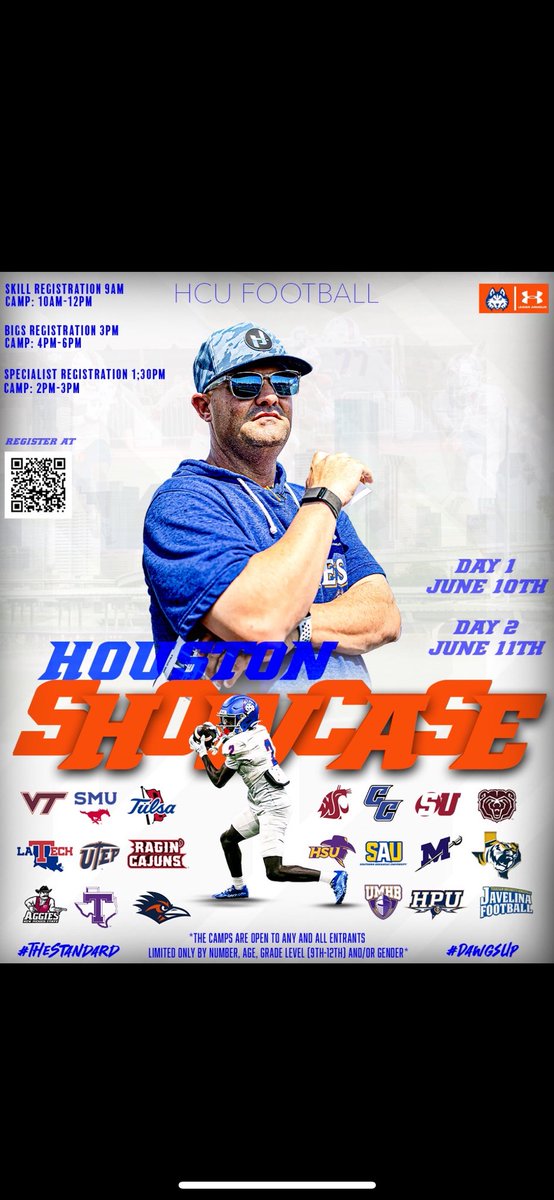 The H-Town showcase is right around the corner and will be here before you know it!! Come out and show our staff you have what it takes to be a Husky!! 🐾 #DawgsUp #TheStandard