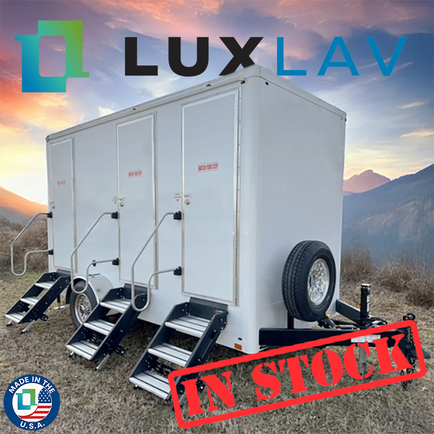 luxlavtrailers's tweet photo. 🚨 Memorial Day Deal: Get a $750 rebate on shipping when you buy a LuxLav 2 or 3-station luxury trailer 💥
Perfect for event pros, venues &amp; rental fleets.
In stock now — limited supply!
https://t.co/w2VkmmyZGB
#MemorialDayDeals #RestroomTrailers #TrailerForSale #LuxuryRestrooms https://t.co/stv6cIk638