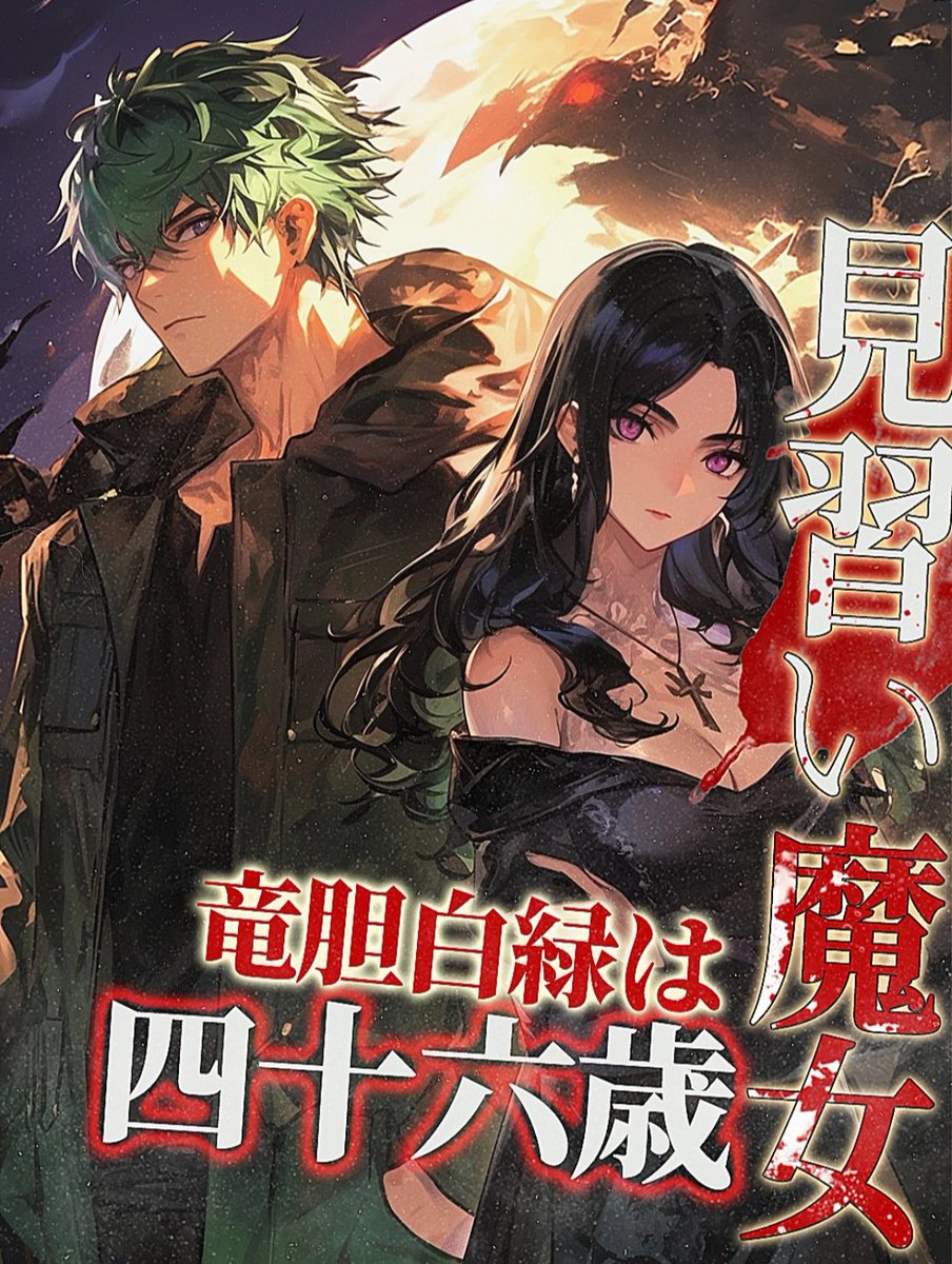 173gouki_rico's tweet image. 編集さんにお声がけいただきGoodNovel様で連載開始。

表紙が完成です！
本来の白緑と女性姿の白緑がそれぞれ格好よく描かれてます。でも中身はコメディ寄り。そのギャップをお楽しみください！

※アプリ以外は文字ずれ等が発生するそうです
goodnovel.com/book/%E8%A6%8B…
＃GoodNovel
#現代ファンタジー