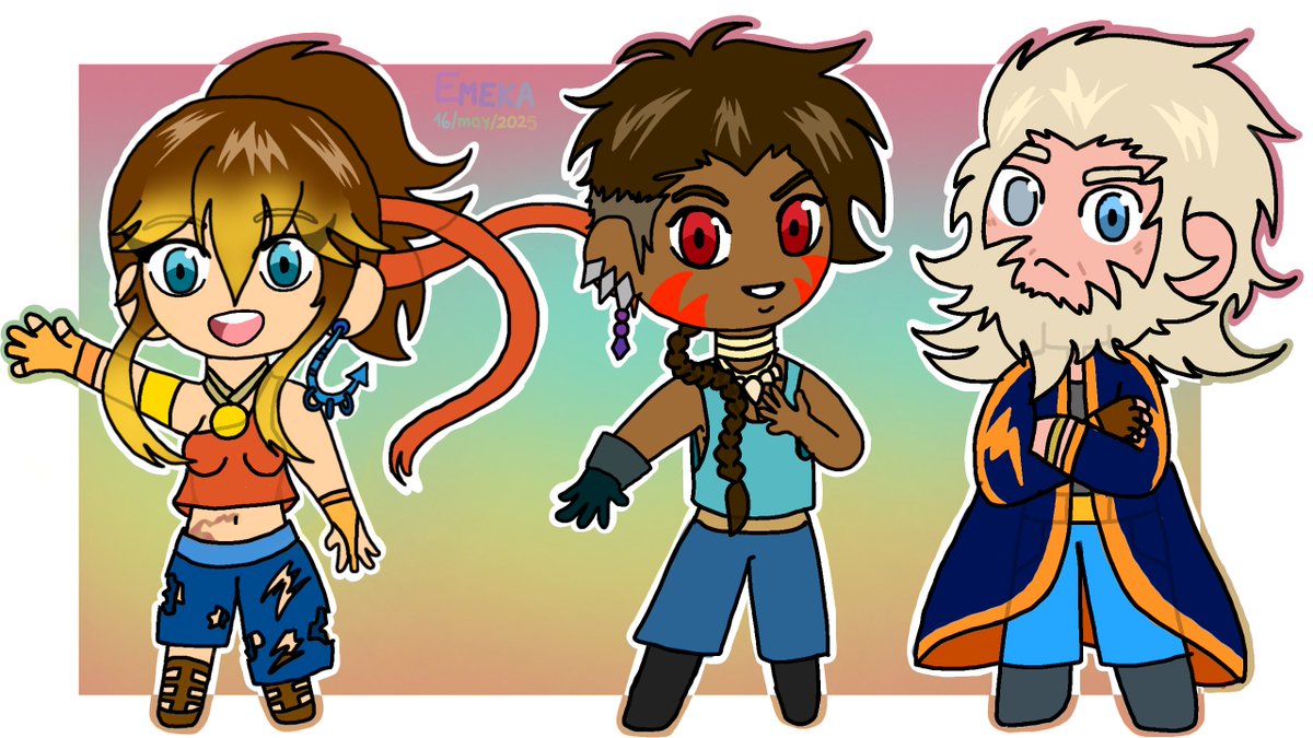 EmekaAlhue's tweet photo. [OCS] Felicia Drake, Kaiser Flemming y Alister Reinhardt.

La chaqueta que lleva Reinhardt es parte del uniforme que usan como orden.

#EmekaOCS #OCS #originalcharacter #art #digitalart https://t.co/YHc6RqmpuN