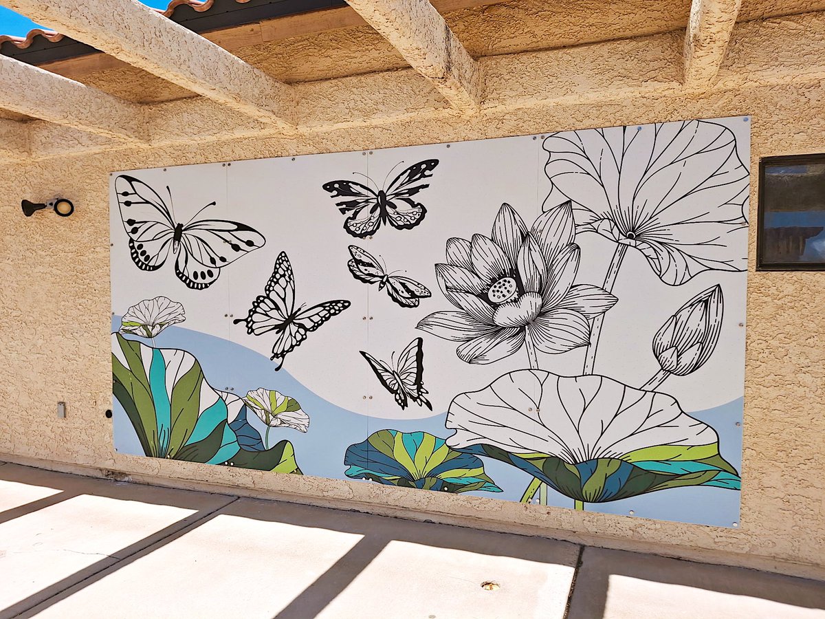 StJudesRanch's tweet image. They’re usually focused on logistics real estate but today @Prologis is here creating art. 🦋🎨🖼️
AND making an impact!
Thank you to these wonderful volunteers for creating a beautiful mural here at the St. Jude’s Ranch for Children campus!
#CommunityofHope #PLDIMPACT #mural