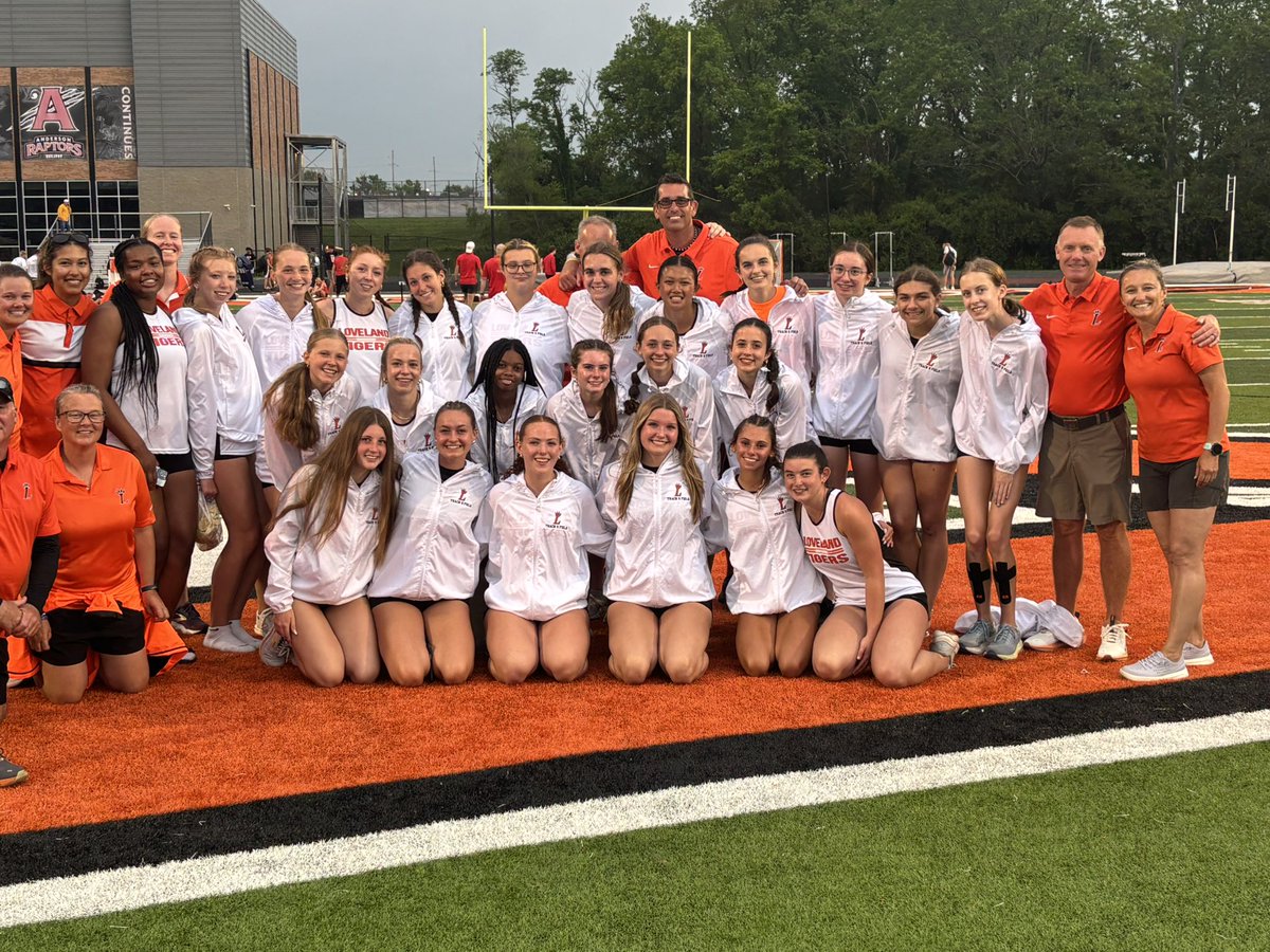 LHSTigerAD's tweet photo. A great showing for our Tigers today!  Our girls are ECC CHAMPS and our boys are runner-ups!!!  Great job athletes and coaches!!! @Loveland_AsstAD @LABTigers @Loveland_HS https://t.co/4COVW7FrD2