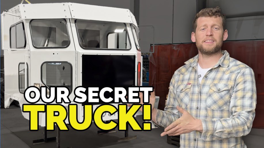 Building Our Secret Undisclosed Cab-Over from Scratch.
youtu.be/Ztls_Wu68MM