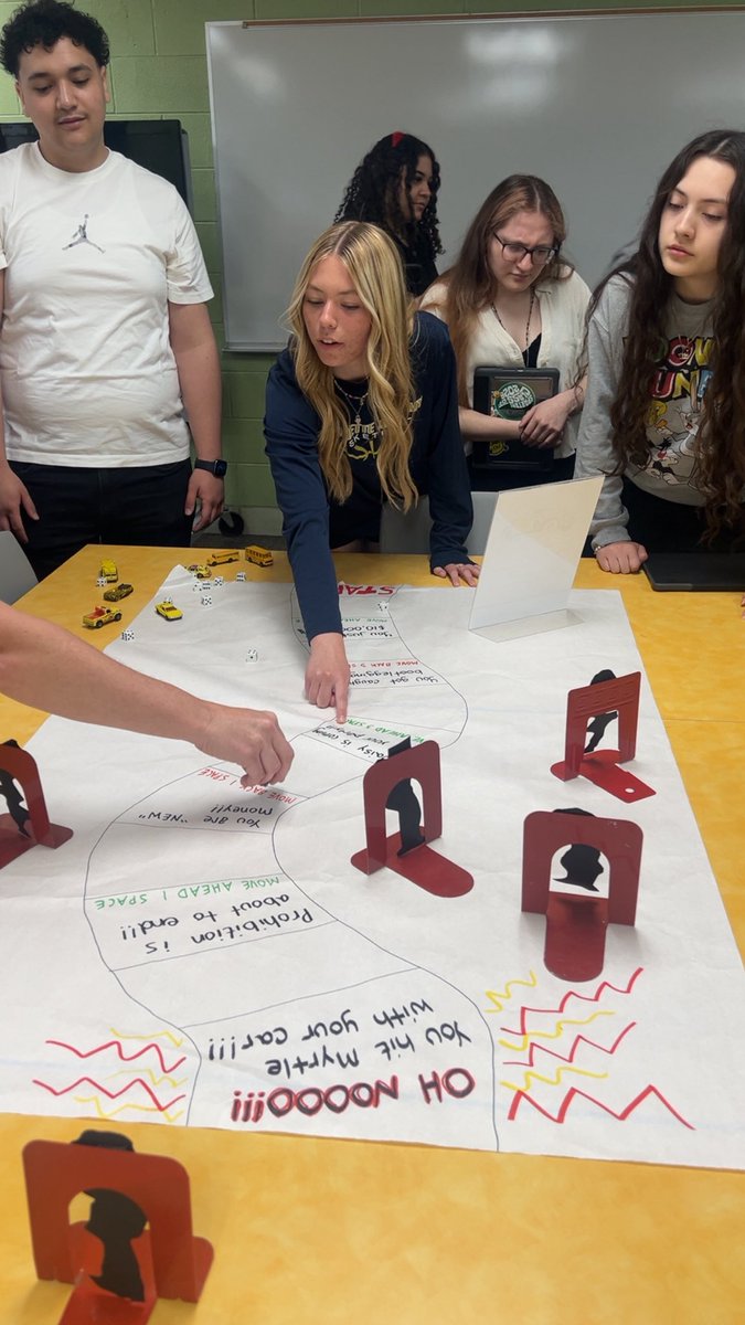 The #olchspride juniors had a great time completing The Great Gatsby escape room in the Media Center. Students had to work as a team to solve puzzles, make fascinators, learn to tie a tie, learn the Charleston and so much more!