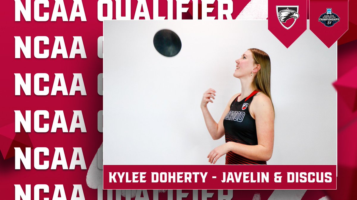 Edgewood Eagles (@edgewoodeagles) on Twitter photo Congratulations to Kylee Doherty who has qualified for the 2025 NCAA Division III Outdoor Track & Field Championships! She will compete in the Javelin and Discus in Geneva, Ohio next week! <a href="/EwoodXCTF/">Edgewood XC & TF</a> Congratulations to Kylee Doherty who has qualified for the 2025 NCAA Division III Outdoor Track & Field Championships! She will compete in the Javelin and Discus in Geneva, Ohio next week! <a href="/EwoodXCTF/">Edgewood XC & TF</a>