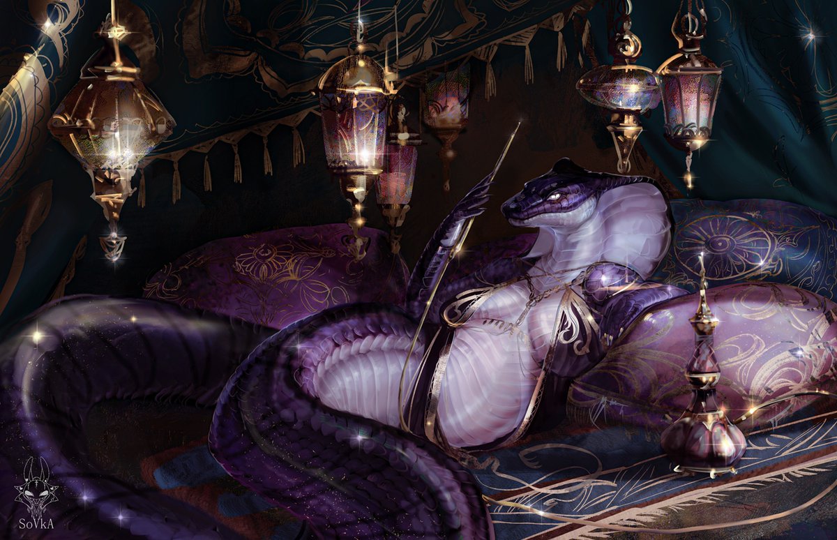Ych for SsalvassSnake (FA)
The second version with a snake design. This time it's a big purple gentleman
.
.
#furry #furryart #furryartist #furryartwork #digitalart #DigitalArtist