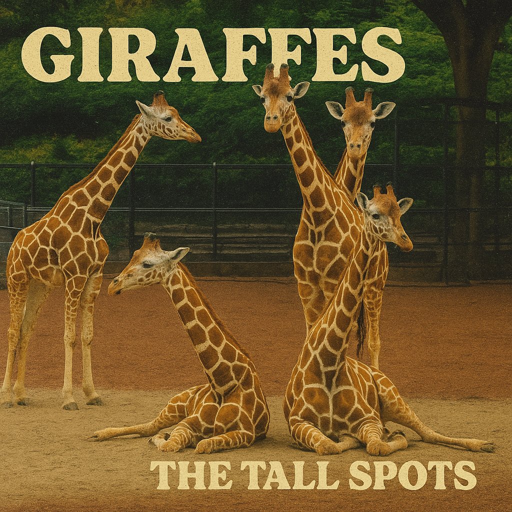 chatGPTにアルバムジャケットにしてもらいました🦒