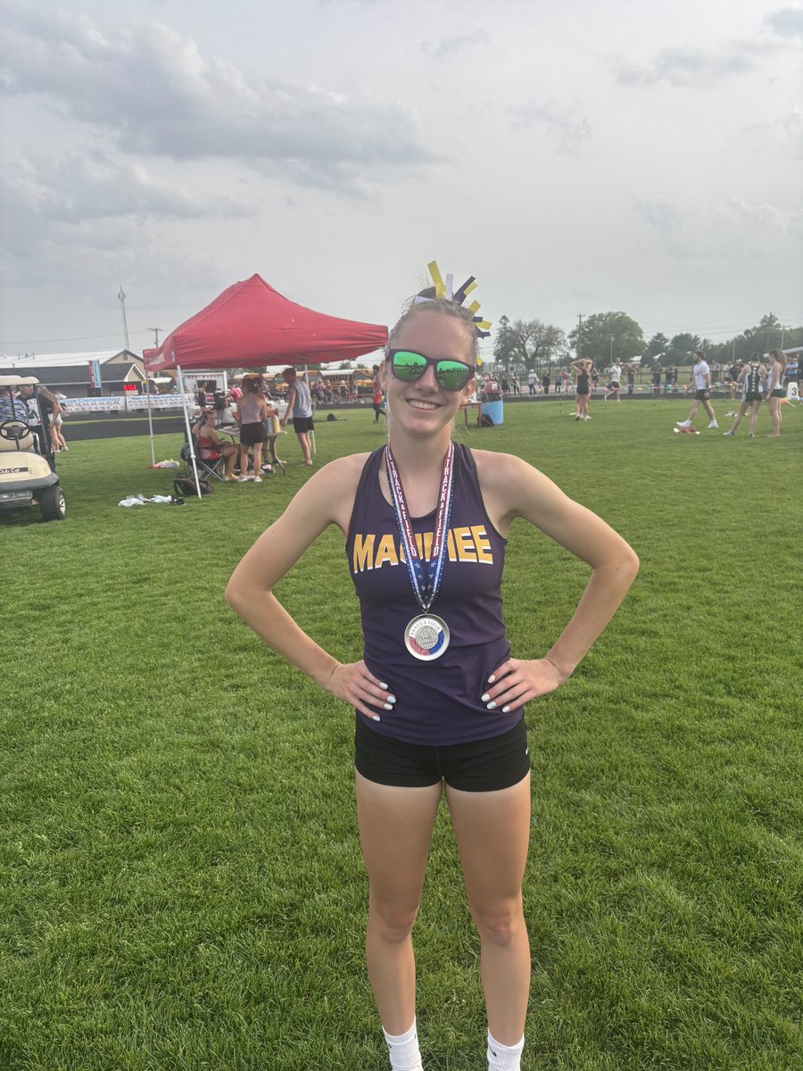 Maumee Track & Field (@maumeetrack) on Twitter photo NBC Championship at Eastwood
2nd Place in the 1600 meter run freshman Arriana Dugan, time of 5:34.75
<a href="/MaumeePanthers/">Maumee Panthers</a> NBC Championship at Eastwood
2nd Place in the 1600 meter run freshman Arriana Dugan, time of 5:34.75
<a href="/MaumeePanthers/">Maumee Panthers</a>