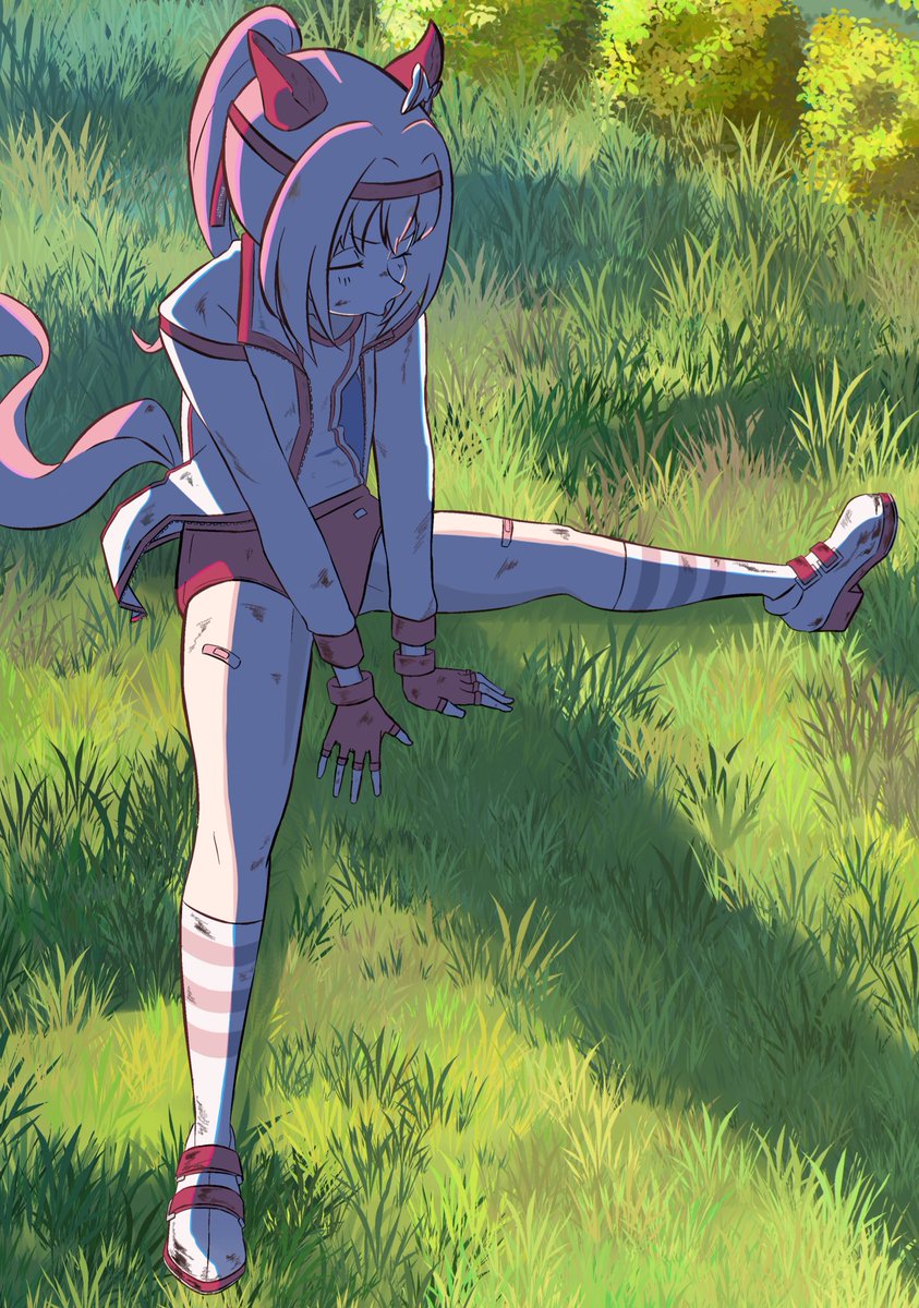 落ち込んでる所も見たい
#ウマ娘  #ハルウララ #イラスト