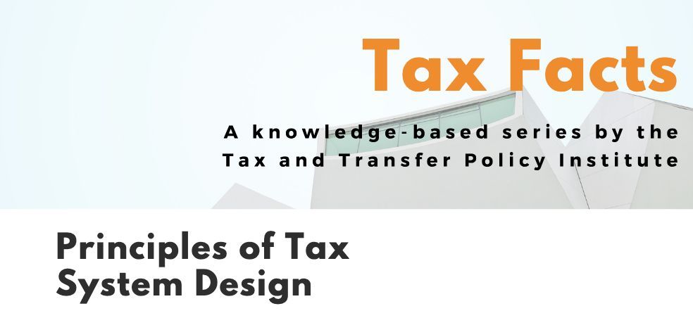 Austaxpolicy's tweet photo. #TTPI #TaxFact Tax reform proposals are a standard element of election campaigning and budget proposals. But how should we think about these reforms? What is the tax system trying to achieve and how should it be designed?

Link: https://t.co/ZmhN94v3C7 https://t.co/F7iYLVdL6B