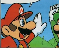 MarioAPlumber's tweet photo. ❝ Now that's-a face I haven't seen in a while-a! Hello! ❞ https://t.co/mE48lHdTqT