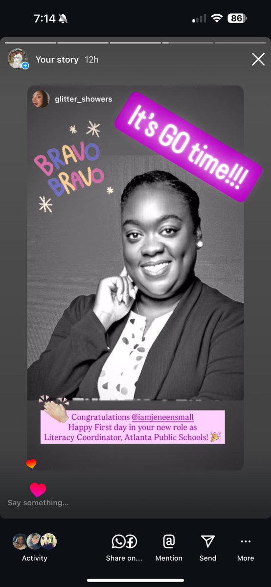 Friends…I’M BACK!!!! Today was day 1 of a new beginning. I’m so excited for the journey ahead. Changing the world by growing literacy teachers who grow literate learners…

#LiteracyCoordinator #Literacy #Service #Quality #Excellence #Legacy #Promotion #GOTime