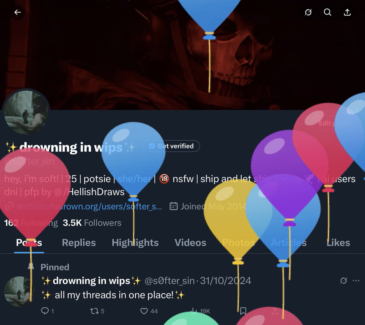 ✨drowning in wips✨ tweet media