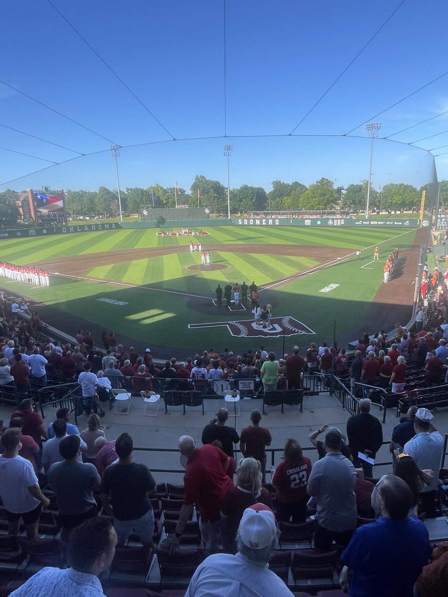 Texas at Oklahoma—6:30 PM CT first pitch. ⁦<a href="/Zonk0006/">Keith M</a>⁩ joins me for the call, heard in Austin on 103.1 FM; also available on the iHeart Radio app, the Texas Longhorns app, the LHN app, and online at texaslonghorns.com.