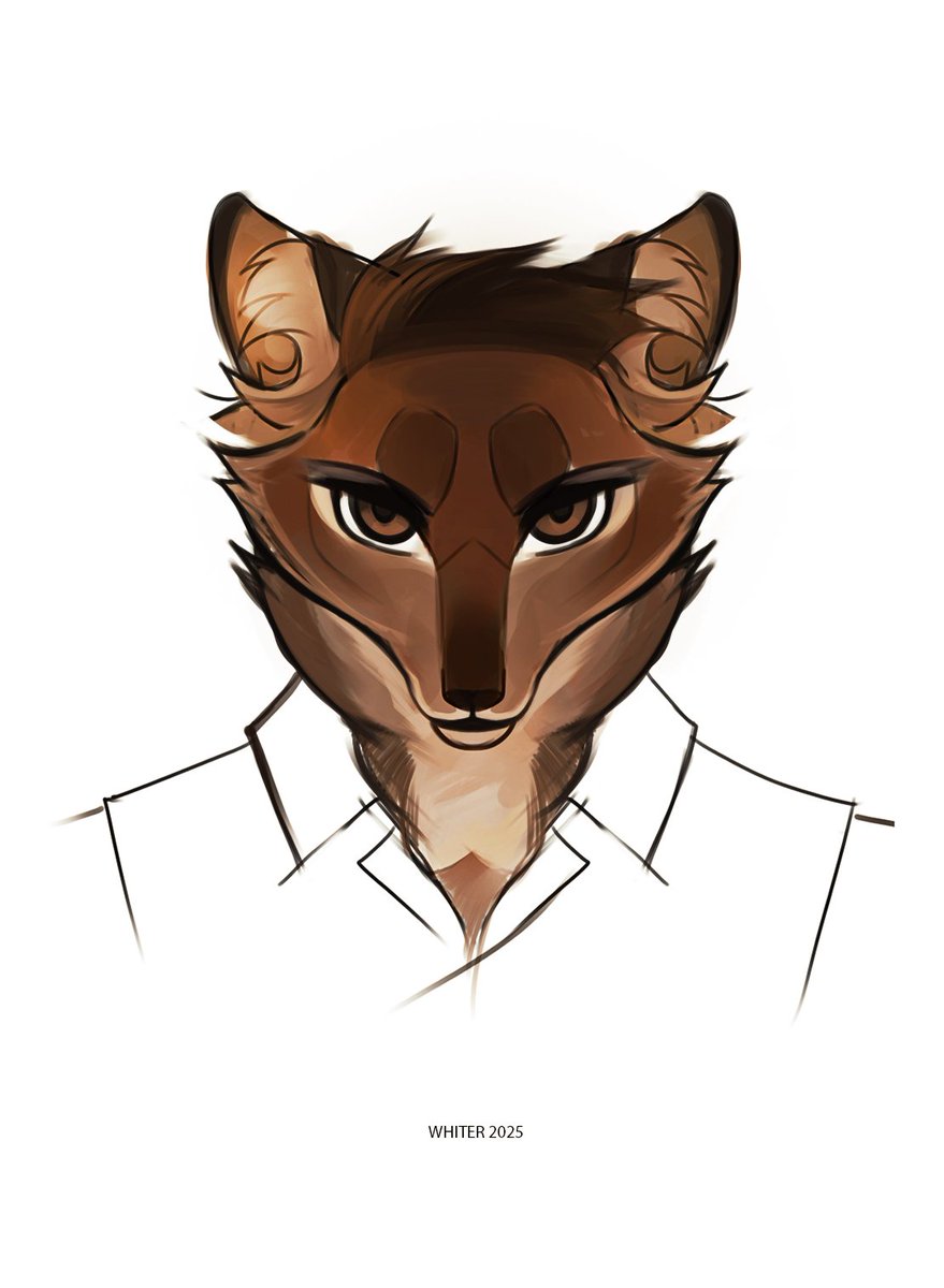 Behold this silly goober drawn by @/unknowhiter