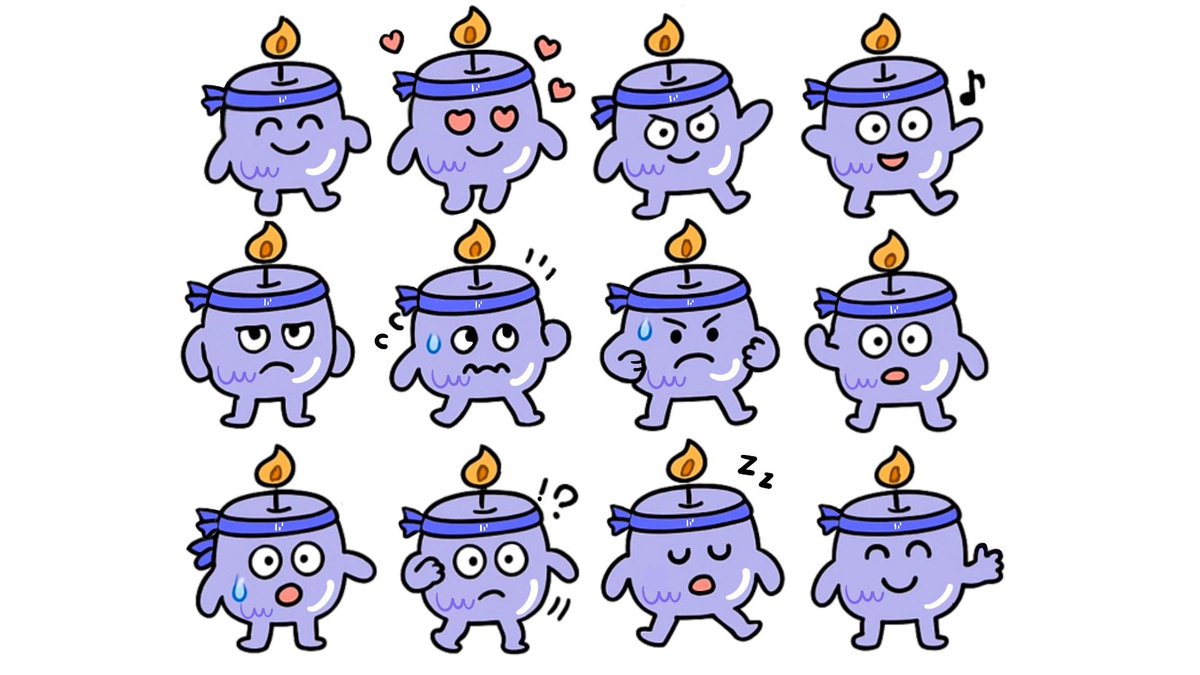 I created expressive stickers that are fun and cute to enjoy💜.

Submission for <a href="/perpltrade/">Perpl (mainnet arc)</a> 
Category: Discord Sticker

<a href="/monad_xyz/">Monad</a>