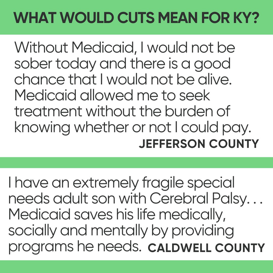 Congress is rushing to pass the largest Medicaid cuts in history. It's a mix of massive funding reductions, cruel eligibility restrictions, and overwhelming red tape. Millions will lose coverage. Who are they? Here are some of their stories: bit.ly/42NrwHJ