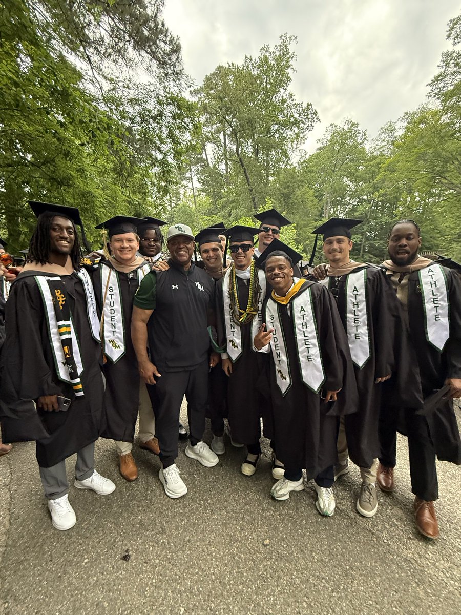 Mike London Sr. ⚔️ (@coachmikelondon) on Twitter photo Football student-athletes & college graduates. Proud of you guys!🎓💪🏽👏🫡 <a href="/WMTribeFootball/">William & Mary Tribe Football</a> Football student-athletes & college graduates. Proud of you guys!🎓💪🏽👏🫡 <a href="/WMTribeFootball/">William & Mary Tribe Football</a>