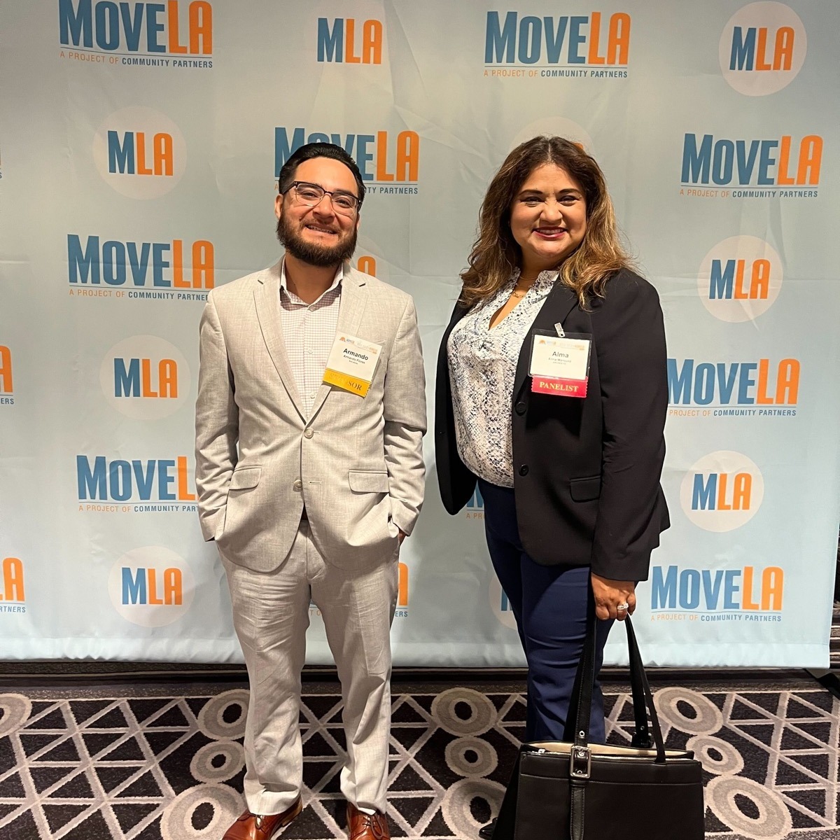 Out on the town: today ARCHES CEO Angelina Galiteva toured the depot at Foothill Transit and drove a fuel cell electric bus, and ARCHES Workforce Development Manager Alma Marquez is on a panel at Move LA's Community Conversation and Policy Conference in downtown LA