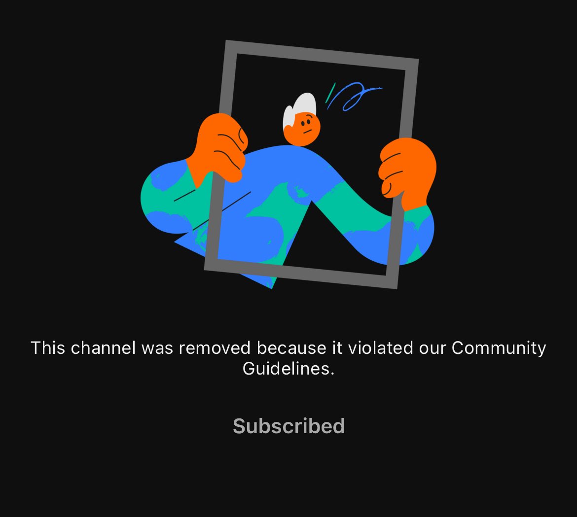 ⚠️‼️ My channel “TdogBlox” which has over 600k subscribers is still currently terminated without receiving a human review from YouTube.#YouTube if anyone can help feel free to dm me.

This is my main source of income and has taken me over 6 years to build up. Please help. 🙏