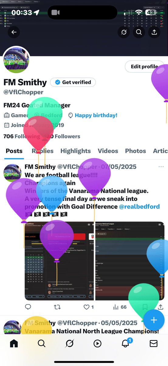 VflChopper's tweet image. 😭 why does it do this to remind me im getting older and older 
21 now baby 🎂