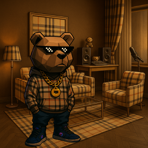 Just moved into the most dripped-out crib on the chain — Burberry couches, Burberry curtains, Burberry studio setup.
This house isn’t just home — it’s HQ.
I'm about to drop the hottest mixtape in crypto.

$BURY #PulseChain #MemeCulture #DegenDecor
