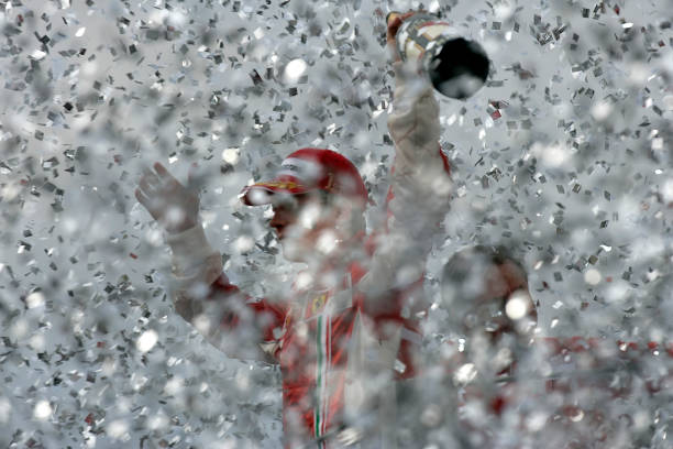 NetoDemetriou's tweet photo. 🏆Kimi Raikkonen, Ferrari, Interlagos, 2007. Photo: Paul-Henri Cahier. https://t.co/kyLfQ6hzTn