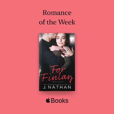 So excited that <a href="/AppleBooks/">Apple Books</a> chose For Finlay as the romance of the week! #ROTW Get it for free: apple.co/weeklyromance